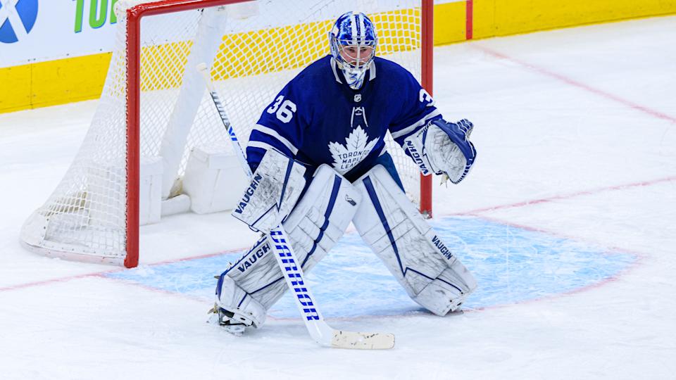 Jack Campbell ties franchise record with 9th straight win as Leafs take  down Flames