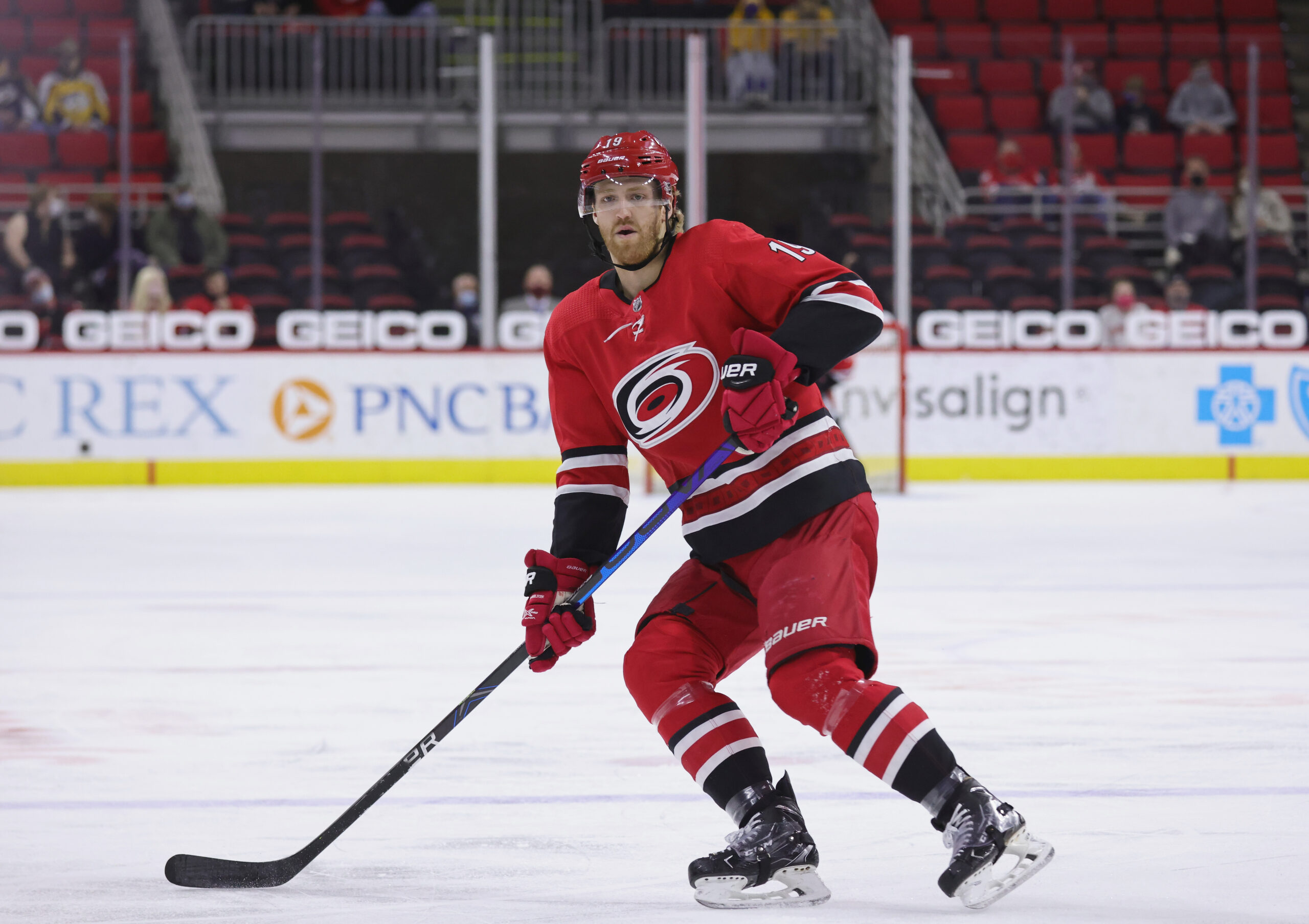 Report: Hurricanes' Dougie Hamilton out for Game 1 vs. Rangers